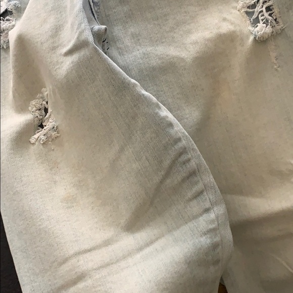 Guess Super Skinny Acid Wash Distressed Jeans - Picture 8 of 8